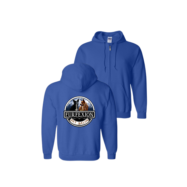 Furfexion Zip-up Sweatshirt -  Royal