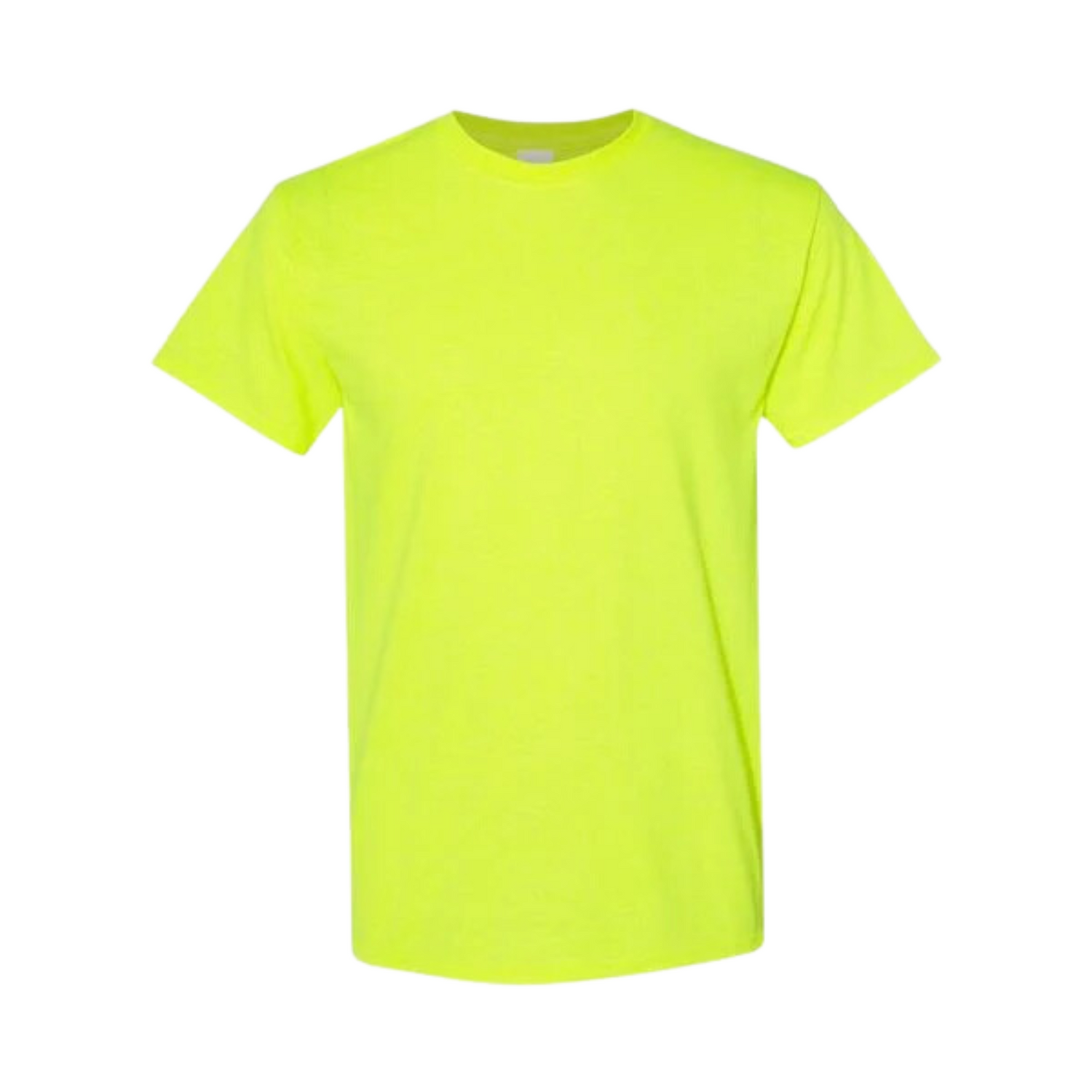 G500 Gildan T-Shirt 5000 Heavy Cotton 5.3oz - Safety Green