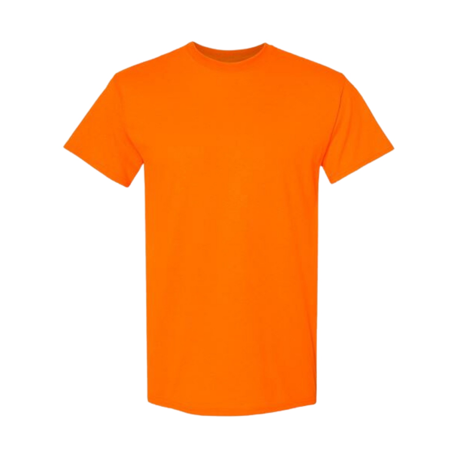 G500 Gildan T-Shirt 5000 Heavy Cotton 5.3oz -  Safety orange