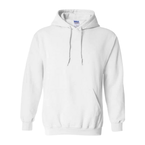 Gildan 18500 Hoodie - White
