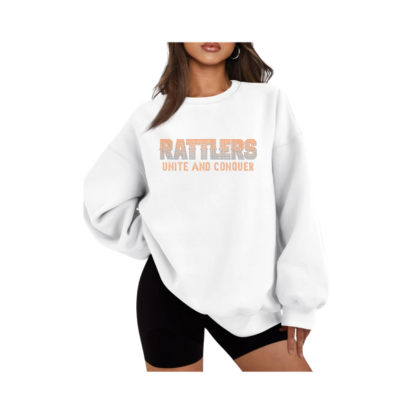 Rattlers Rhinestone Oversized Sweatshirt
