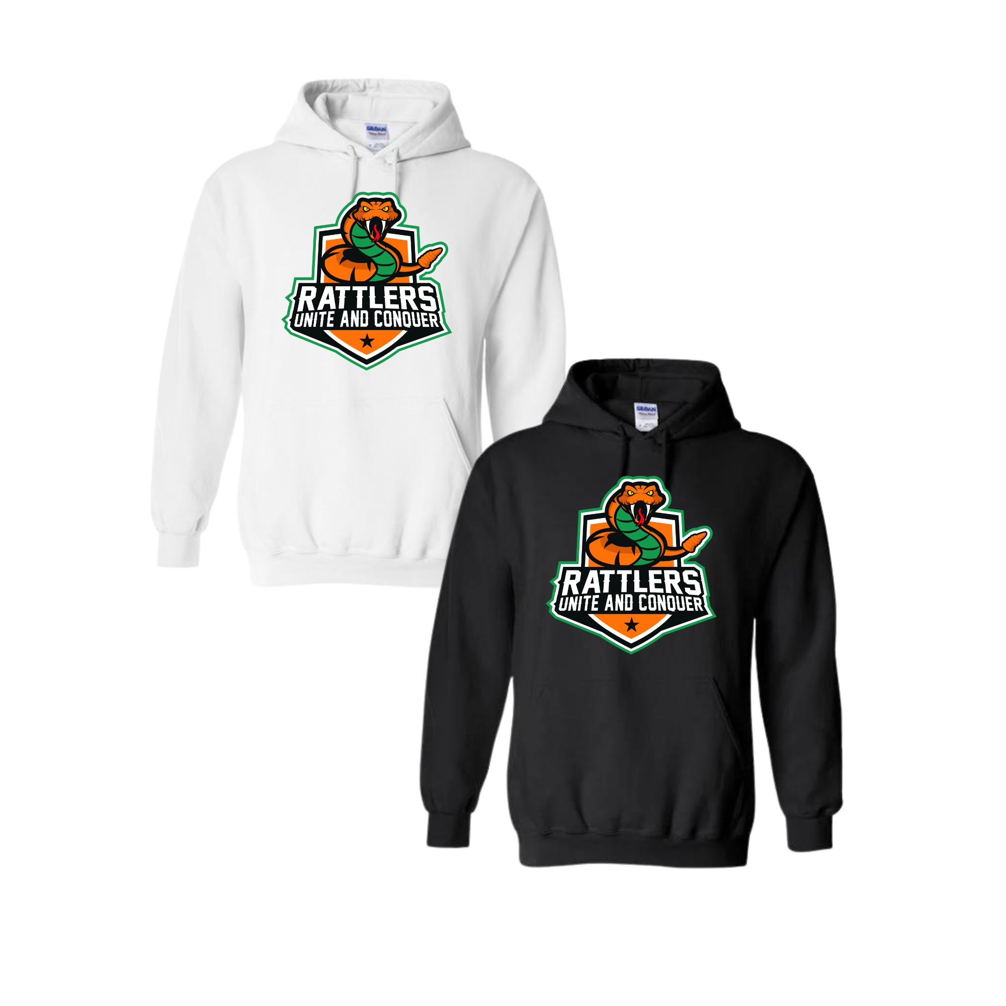 The Rattlers logo Hoodie