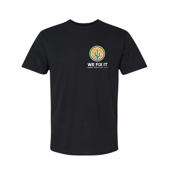We Fix It Short Sleeve Shirt  - Black