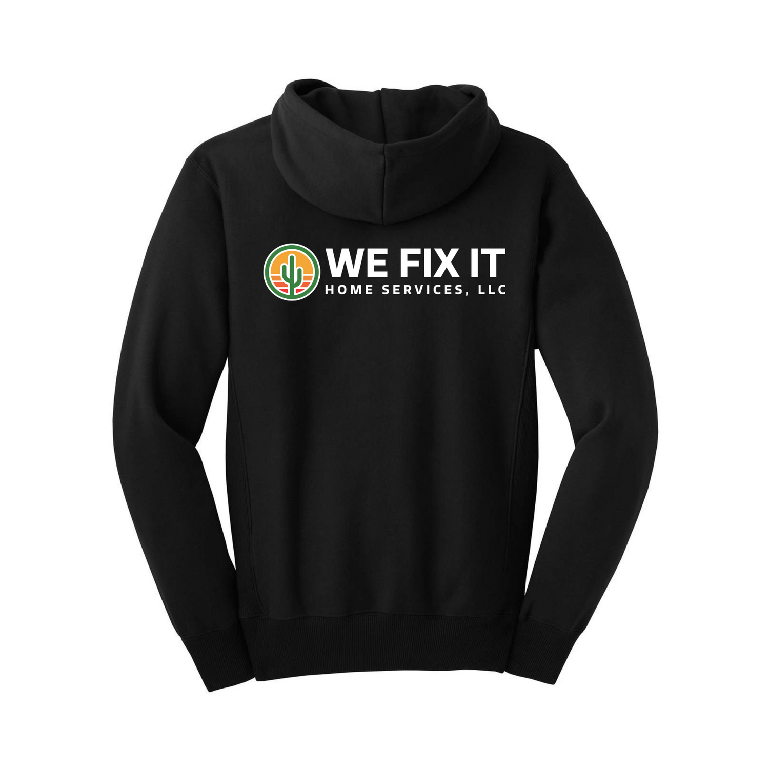 We Fix It Hoodie - Black