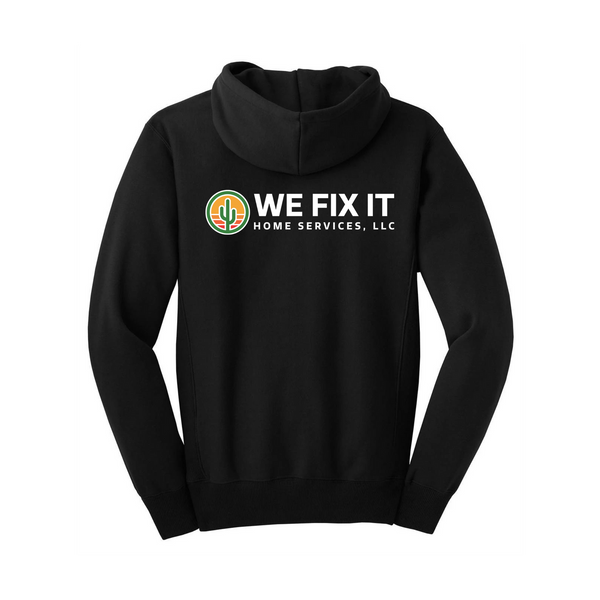 We Fix It Hoodie - Black