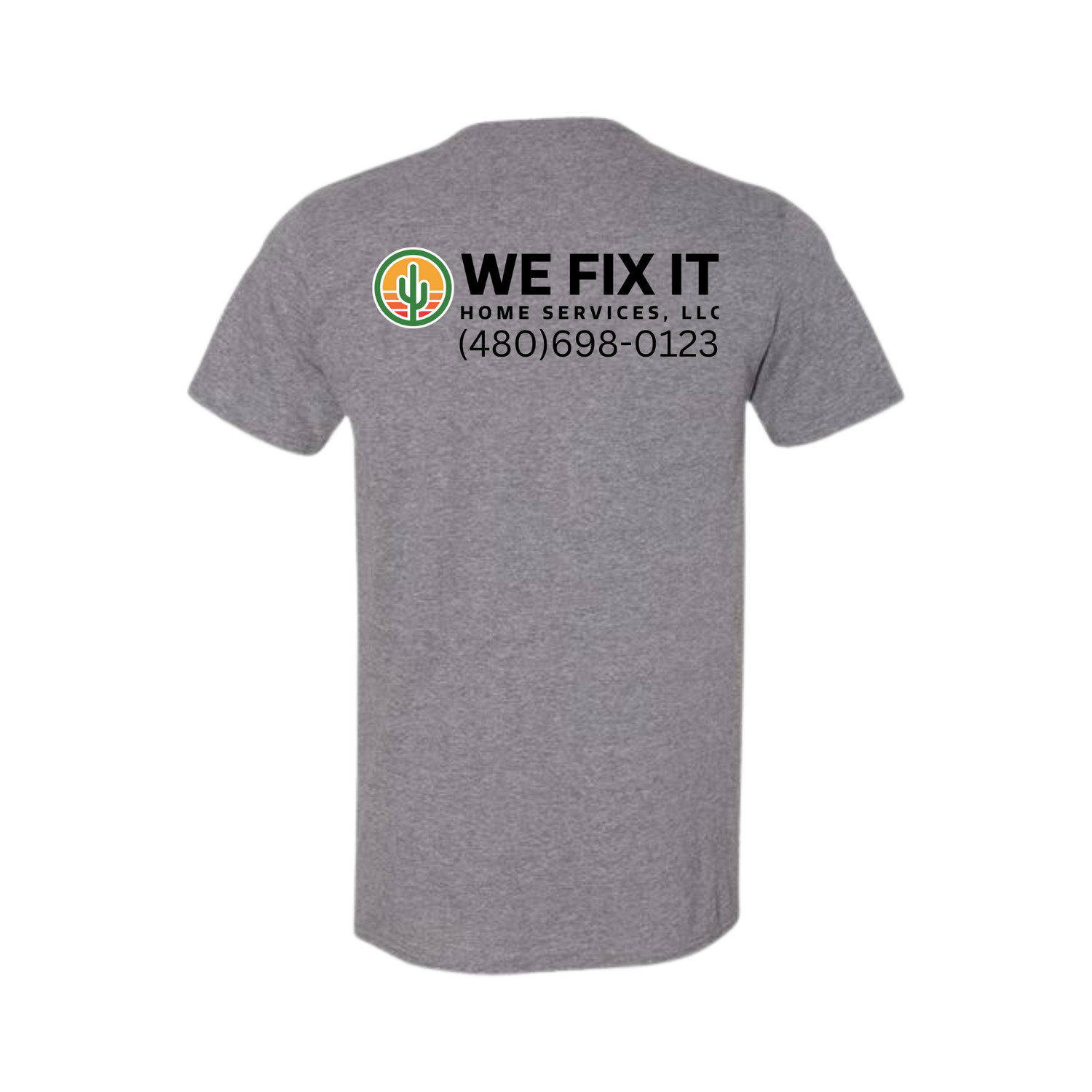 We Fix It Short Sleeve Shirt  - Grey
