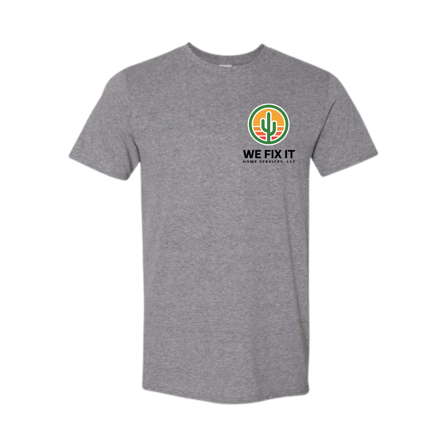 We Fix It Short Sleeve Shirt  - Grey