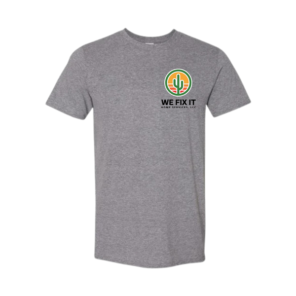 We Fix It Short Sleeve Shirt  - Grey